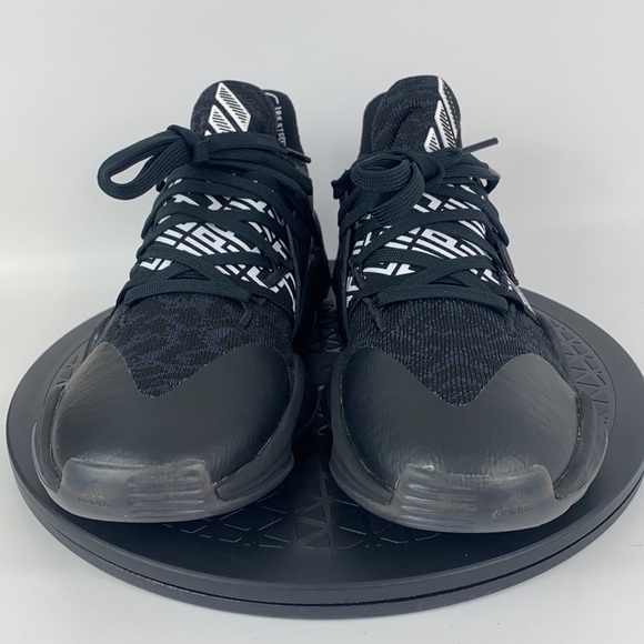 Adidas Harden Vol. 4 Black/White Basketball Shoes EH2410 Men's Size 6.5 - Picture 2 of 10